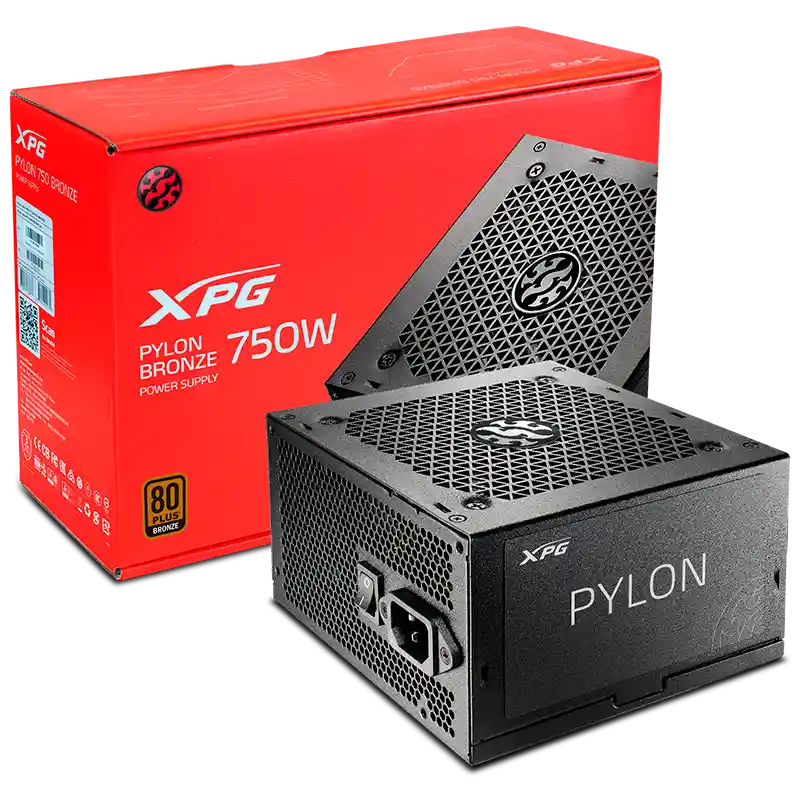 Fuente De Poder Xpg Pylon 750w 80 Plus Bronze