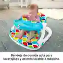 Silla Para Bebe Interactiva Sensorial Comida Con Mordedor