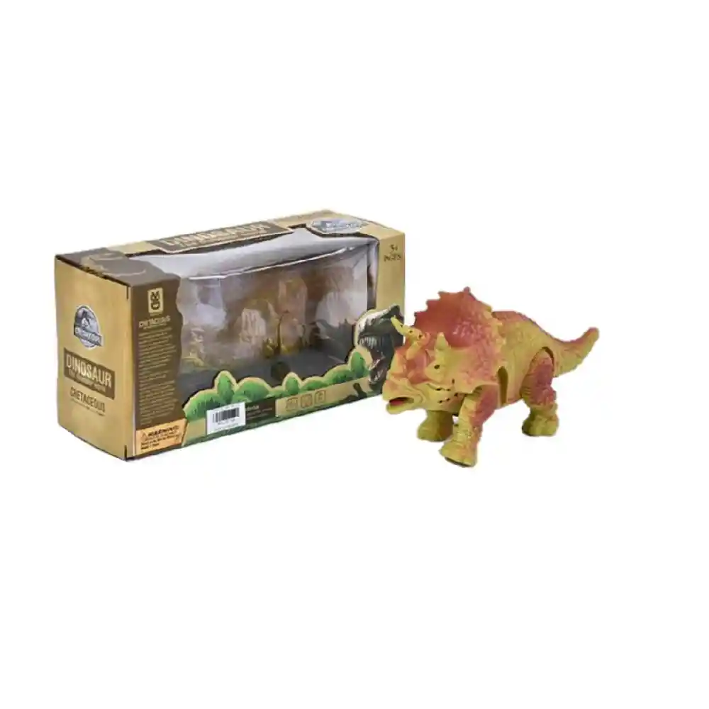 Dinosaurio Cretaceous Luz Y Sonido Caja