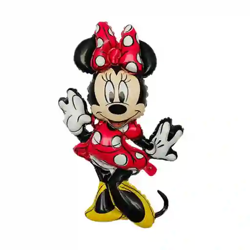 Globo Metalizado Minnie Mouse Sin Inflar