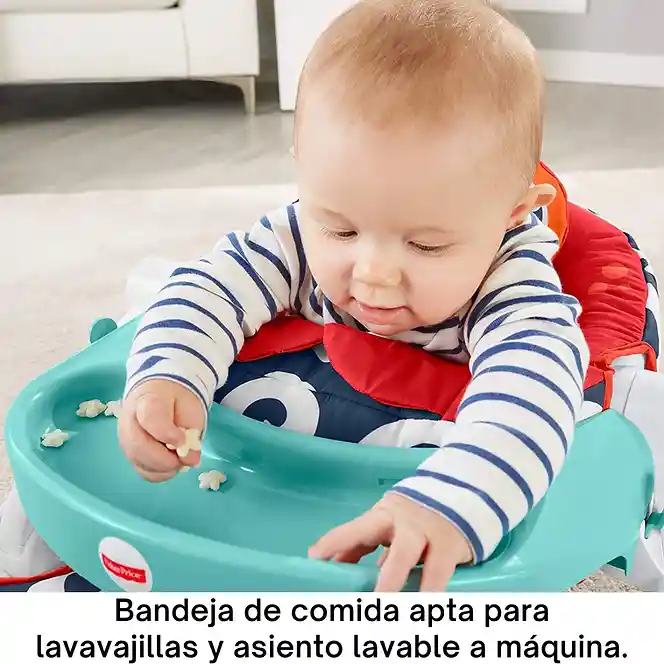 Silla Para Bebe Interactiva Sensorial Comida Cangrejo