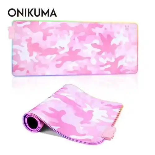 Pad Mouse Rosa Rgb Onikuma Xl 80cm*30cm