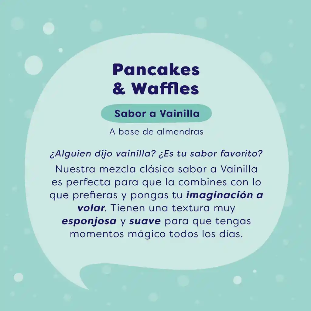 Why Not Mezcla para Pancakes & Waffles Sabor Vainilla