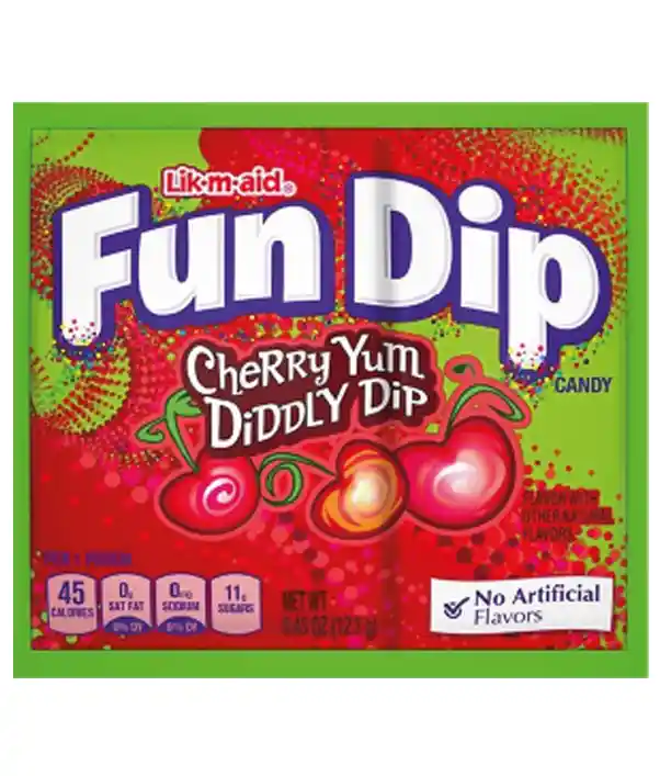 Fun Dip Cherry Yum Diddly Dip