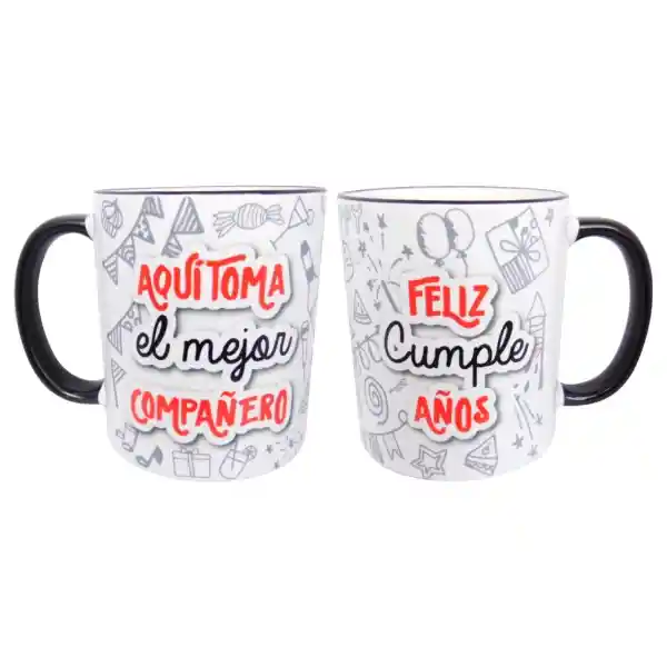 Mug Cumpleaños Compañero