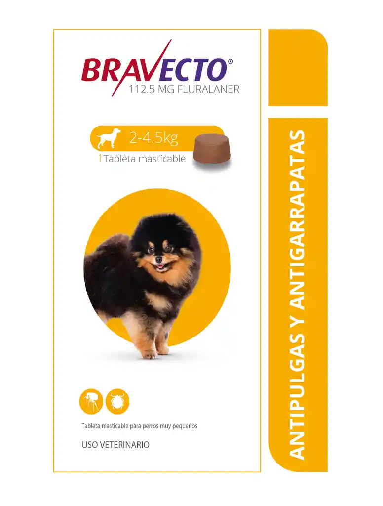 Bravecto Perro 2-4.5kg