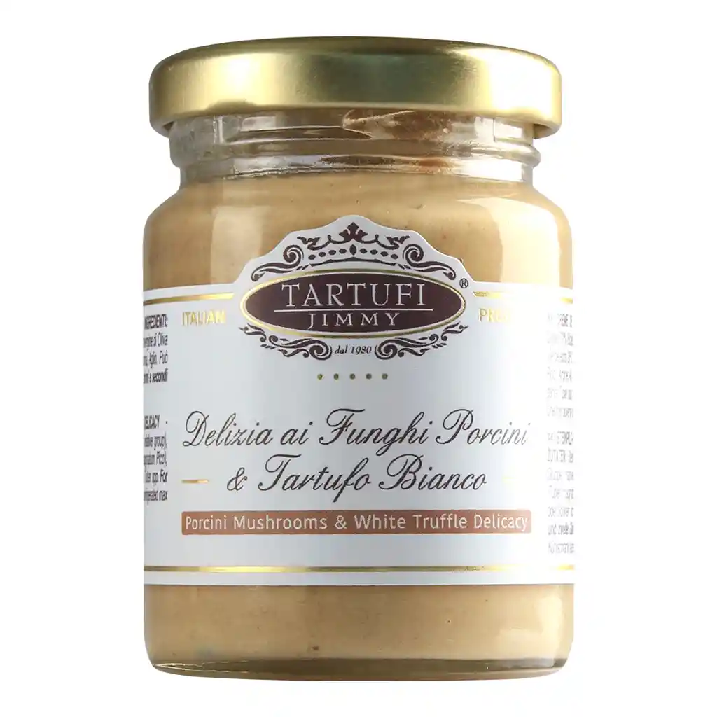 Crema De Trufa Blanca Y Funghi Porcini 500g