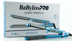 Plancha Nano Titanium Placas Laterales Curvas Alisadora - Onduladora 1”