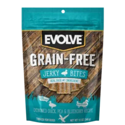 Evolve Dog Snack Grain Free Jerky Duck Pato 340 Gr