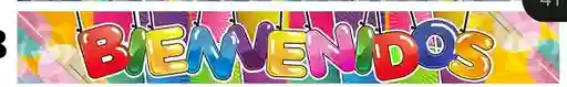 Cartel O Feston De Bienvenidos X 2