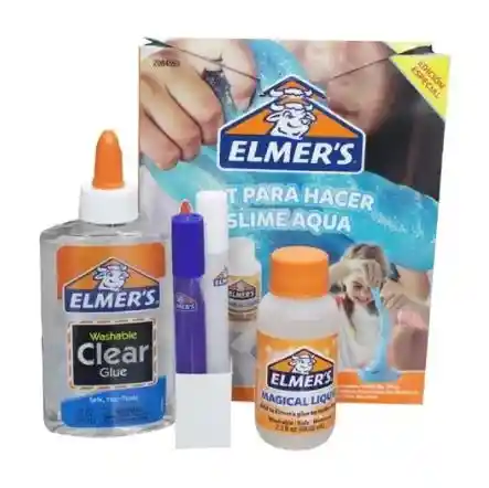 Kit De Slime Aqua Marca Elmer´s