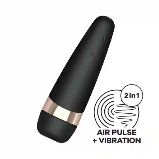 Vibrador Pro 3+ Negro Satisfyer