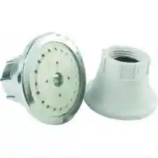 Regadera Cromada Para Llave De 3/4"