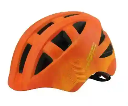 Casco Gw Dragonfly De Niño Niña Para Bicicleta Ajustable Naranjado S