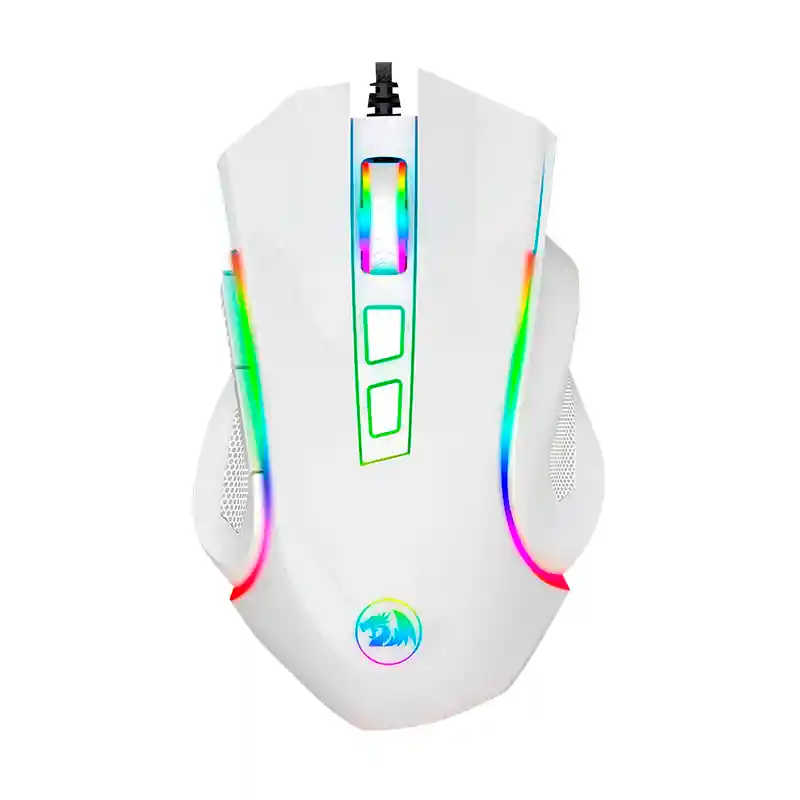 Redragon Mouse Gamer Griffin Blanco 