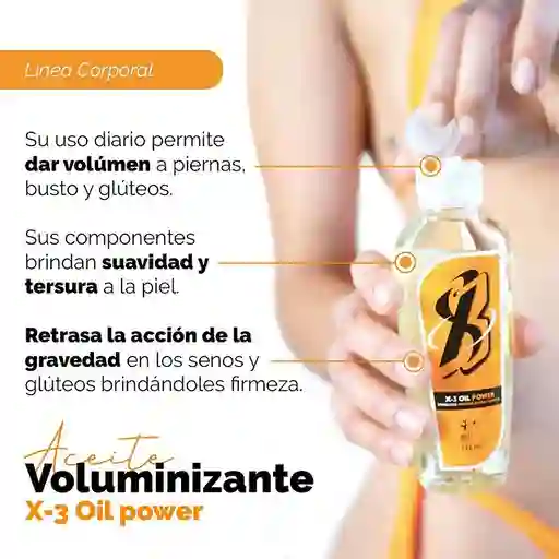 Aceite Voluminizante X3