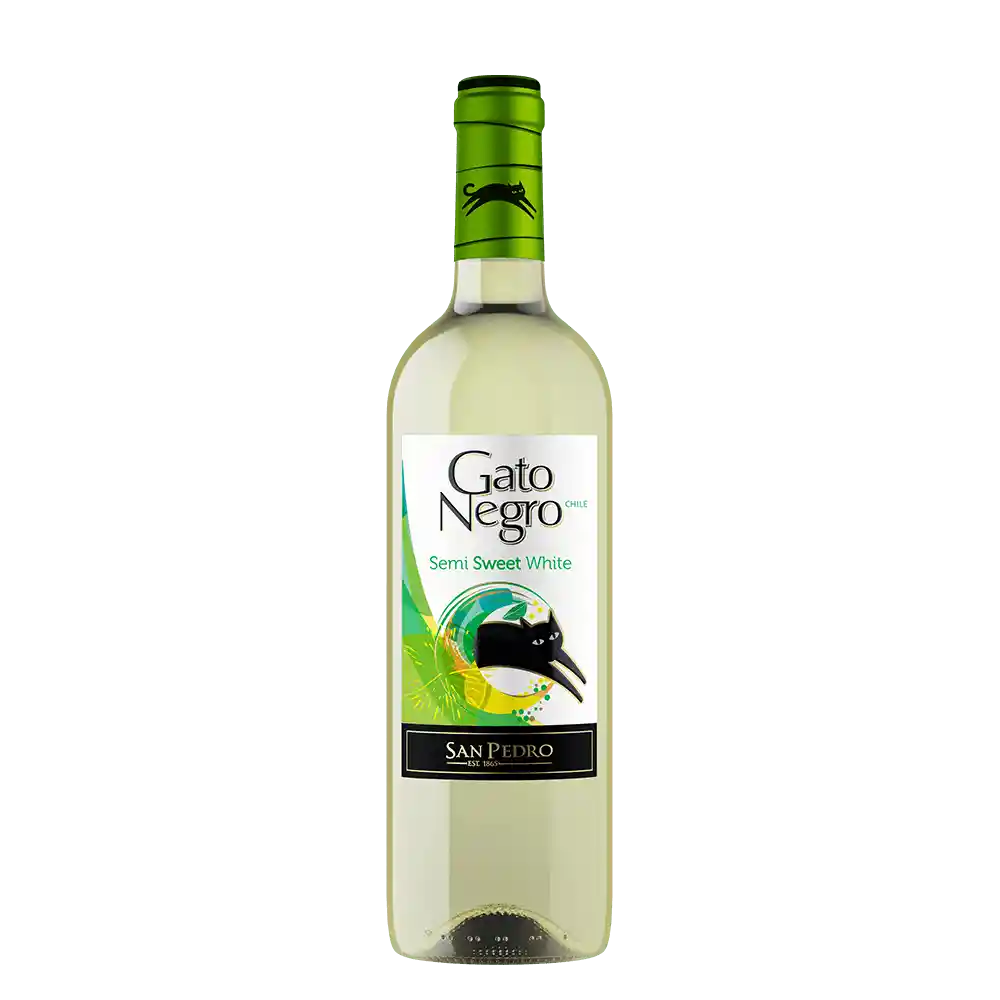  Vino Blanco  Gato Negro  Sauvignon 750Ml 