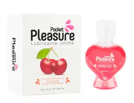 Lubricante Comestible Caliente Cereza X 37ml, Lubricante Para Masajes