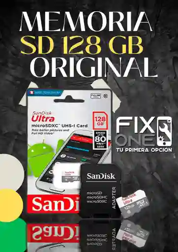 Sandisk Memoria Micro Sd 128 Gboriginal