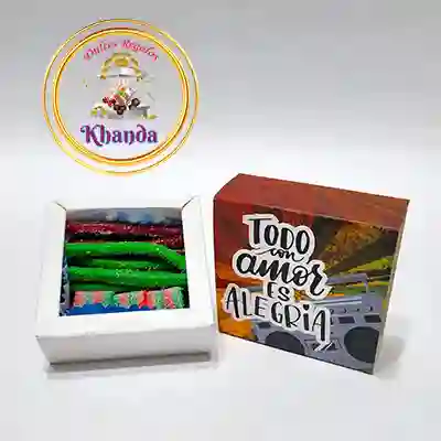 Caja Khanda Mini Cintas Y Alambres Ácidos