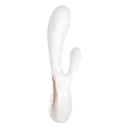 Vibrador Satisfyer Con App Doble Estimulacion Mono Flex Blanco