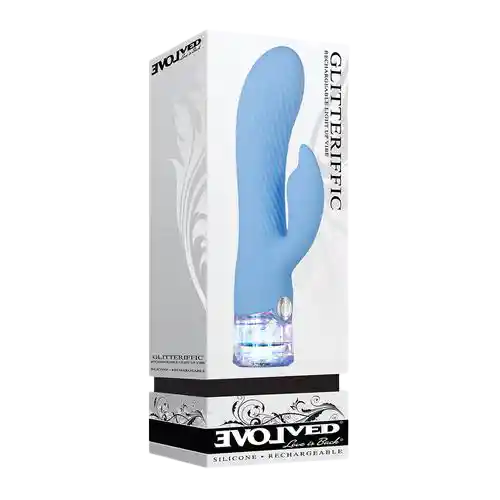 Vibrador Doble Estimulación Recargable Brillo Fantástico