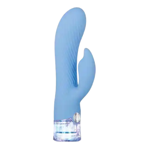 Vibrador Doble Estimulación Recargable Brillo Fantástico