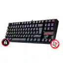 Teclado Gamer Mecánico Redragon K552-kr-sp Kumara 2 / Sw Red