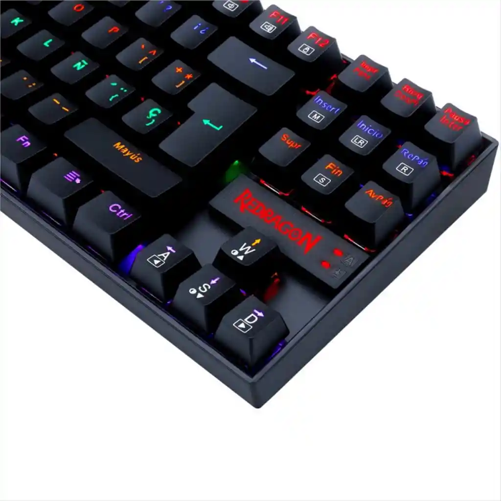 Teclado Gamer Mecánico Redragon K552-kr-sp Kumara 2 / Sw Red