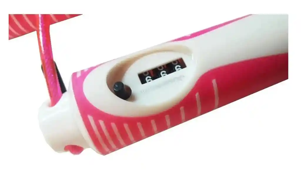 Lazo Para Saltar Con Contador Cuerda Guaya Pvc - Fucsia