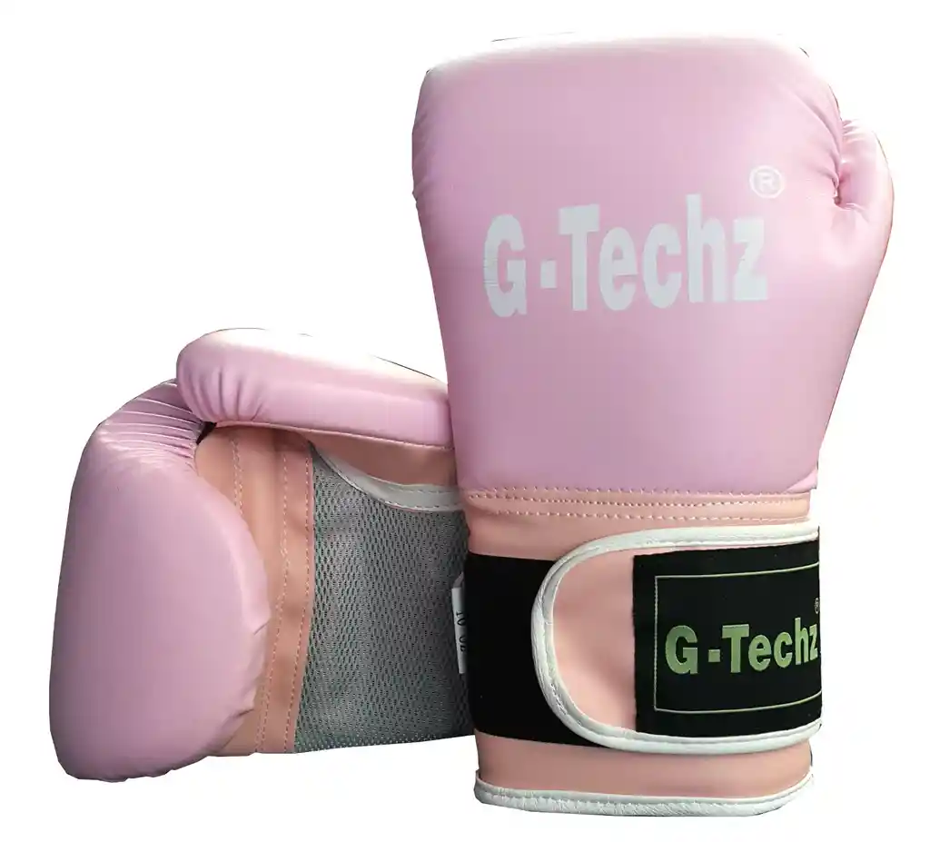 Guantes Boxeo Gtechz 2 Kick Boxing Pink - Rosados