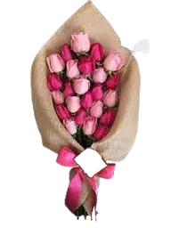 Rosas Rosadas Y Fucsia Cupido