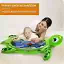 Tapete Inflable Estimulación Bebe Infantil Divertido Tummy Time Mat Ref. Tortuga