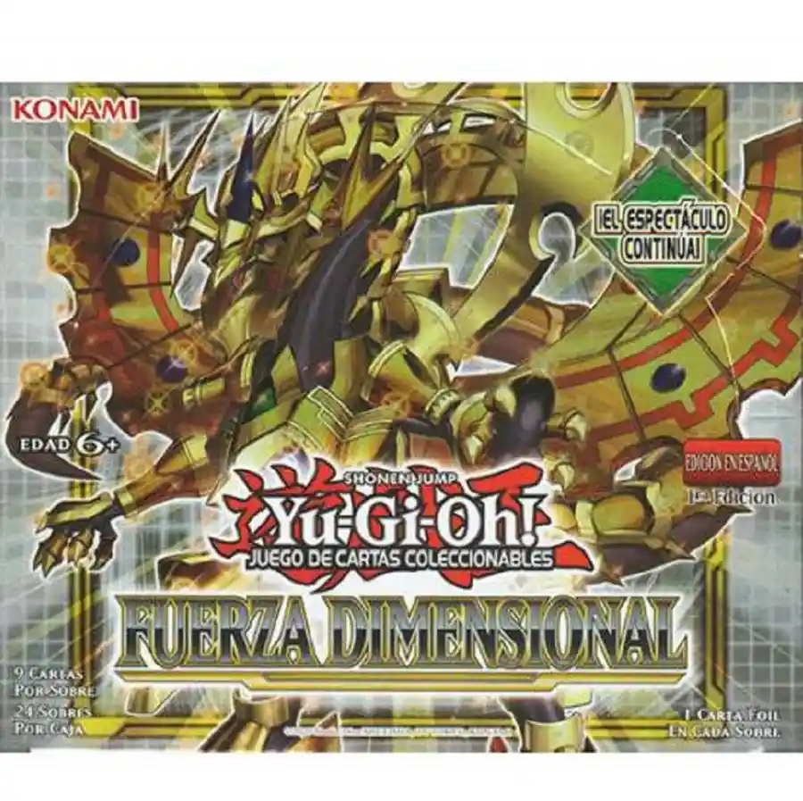 Yu-gi-oh! Fuerza De Dimensión - Caja