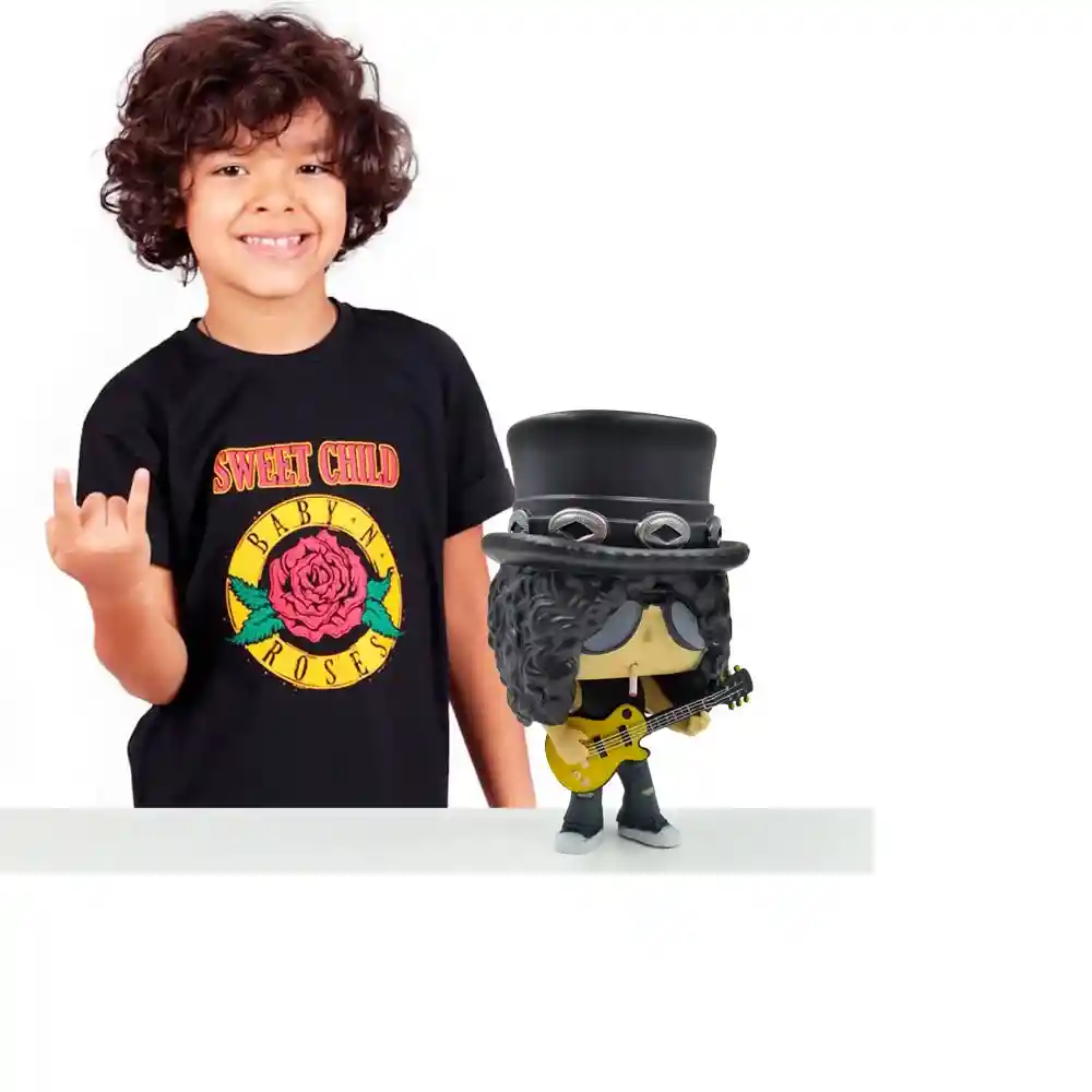 Slash Figura Guns And Roses Colección Rocks Juguete Niños