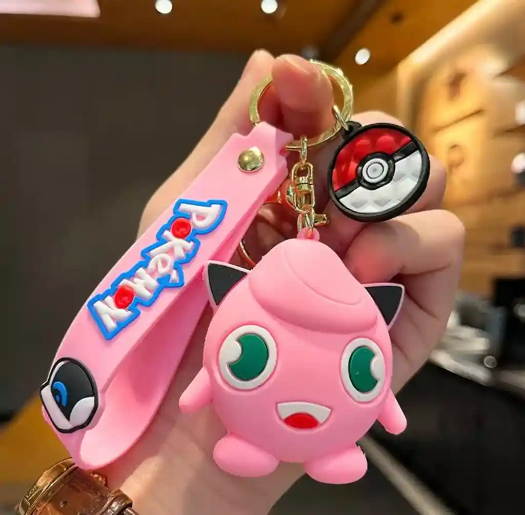 Llavero 3d Pokemon Jigglypuff