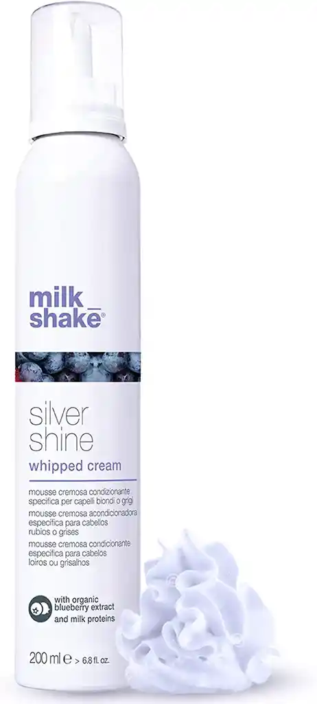 Whipped Cream Milk Shake Silver Shine Mousse Acondicionador 200ml