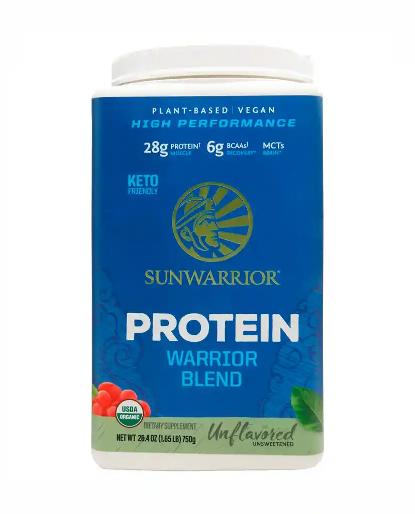 Warrior Proteinablend Unflavored Sunwarrior 750 Gr