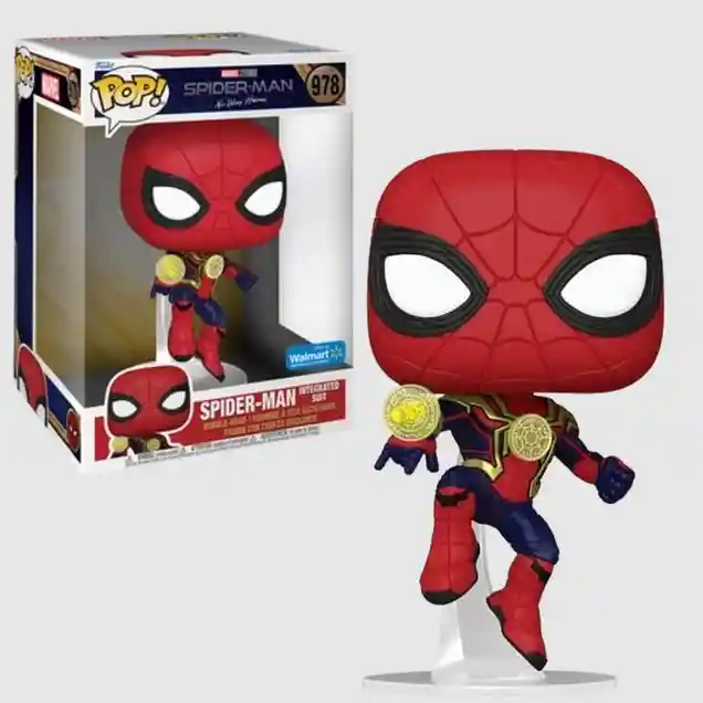 Funko Pop Spiderman Integrated Suit Spiderman No Way Home 978 Walmart