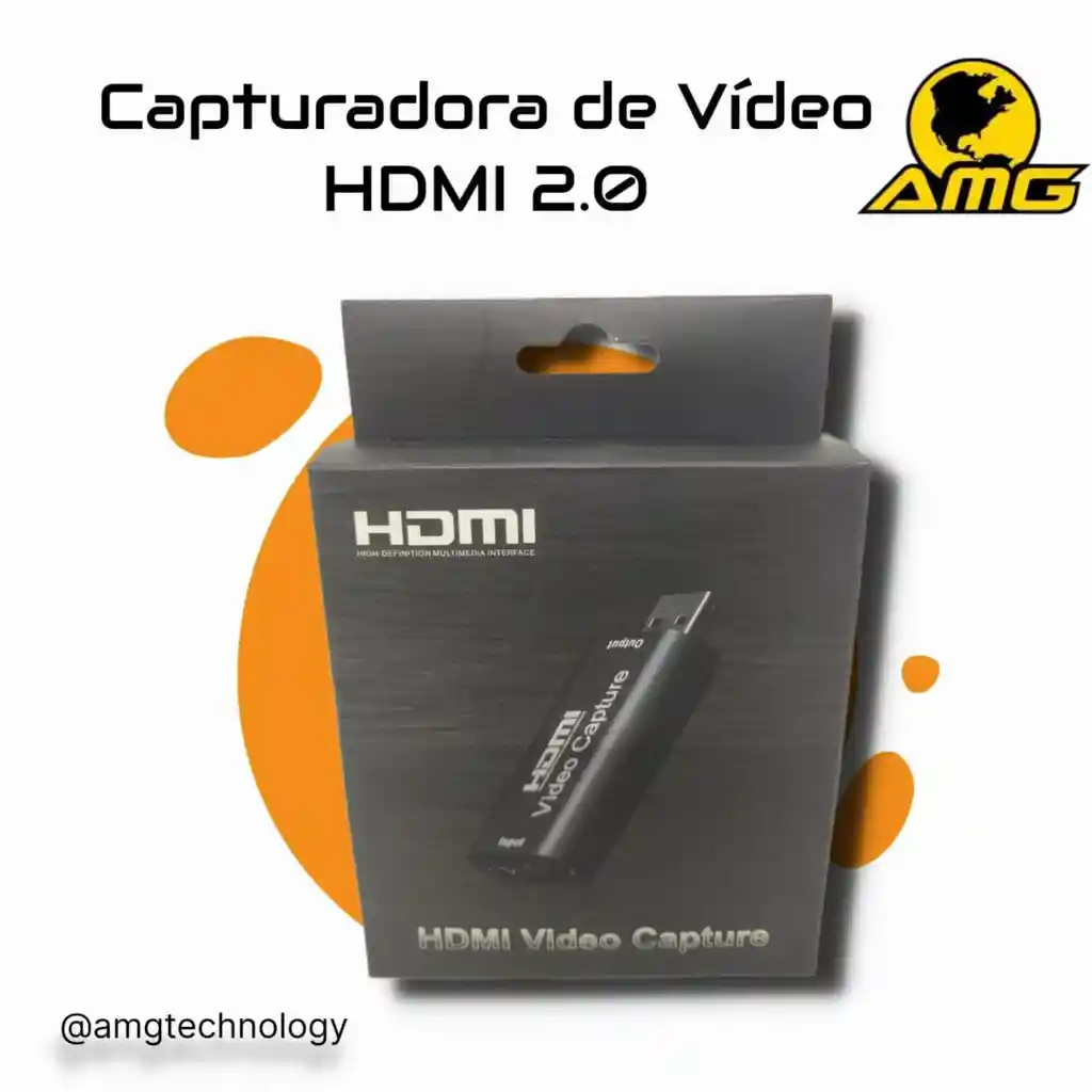 Capturadora De Video Hdmi 2.0