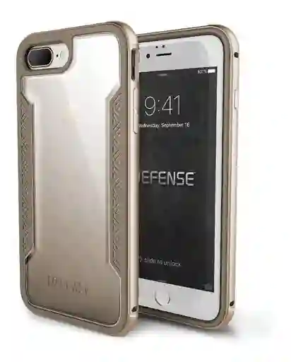 Estuche Para Iphone 7/8 Plus X-doria Defense Shield Dorado