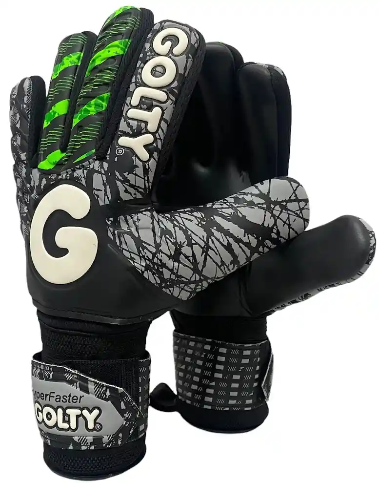 Guante De Futbol Golty Competicio Hyperfaster Gr-vd Talla 8