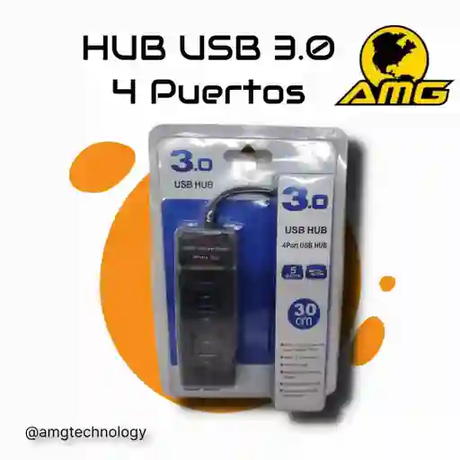 Hub Usb 3.0 4 Puertos