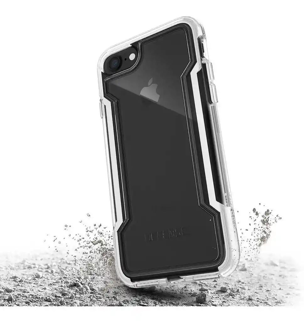 Estuche Para Iphone 7/8/se 2 X-doria Defense Clear En Blanco