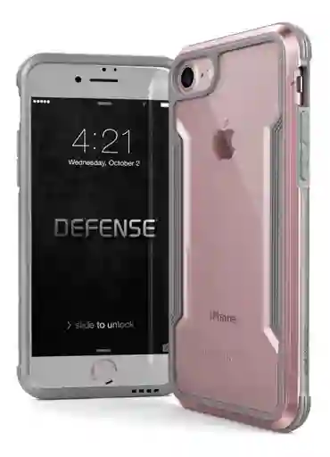 Estuche Para Iphone 7/8/se 2020 X-doria Defense Shield En Oro Rosa