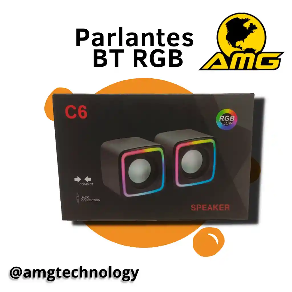 Parlantes Bt Rgb