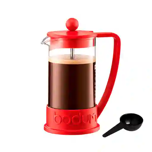 Prensa Francesa Bodum Brazil Original Roja (8 Tazas)