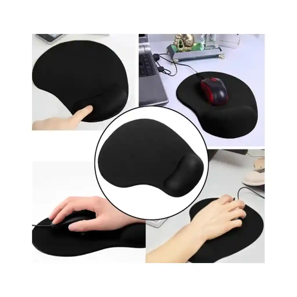 Pad Mouse Ergonómico Soporte Gel Original Alta Durabilidad