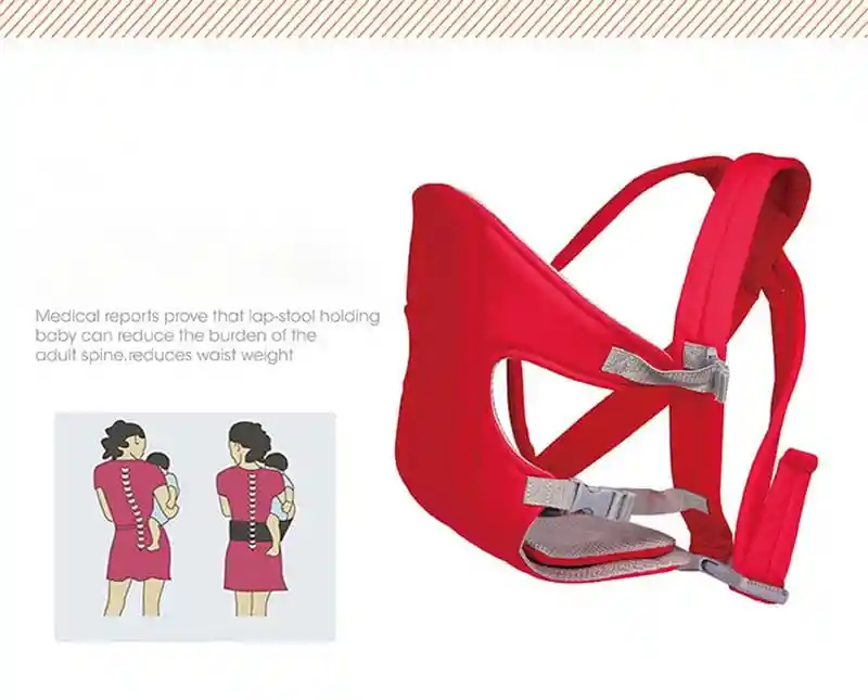 Cargador Para Bebe Rojo