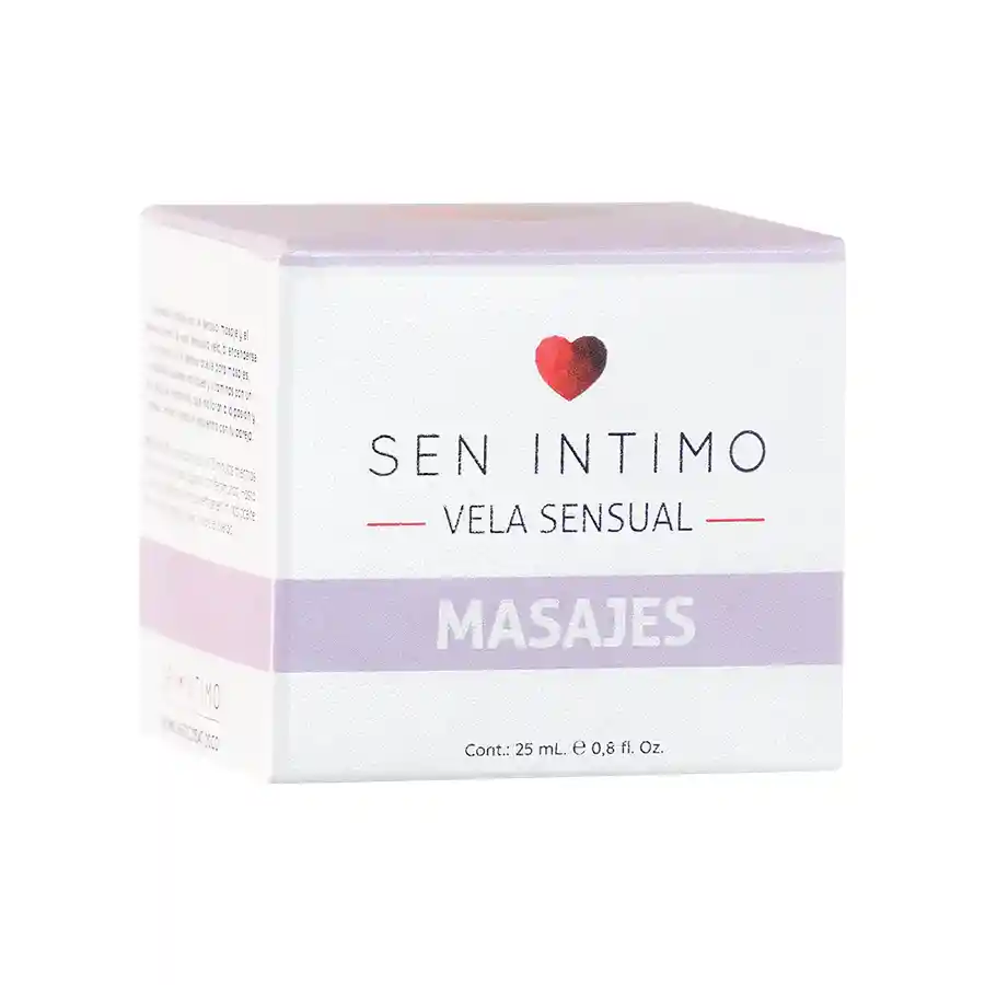 Vela Para Masajes 25ml - Sen Intimo